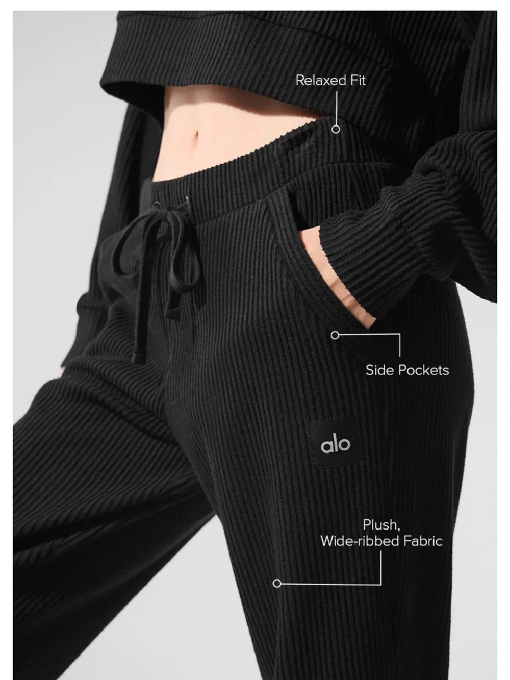 Alo Muse Sweatpants Black